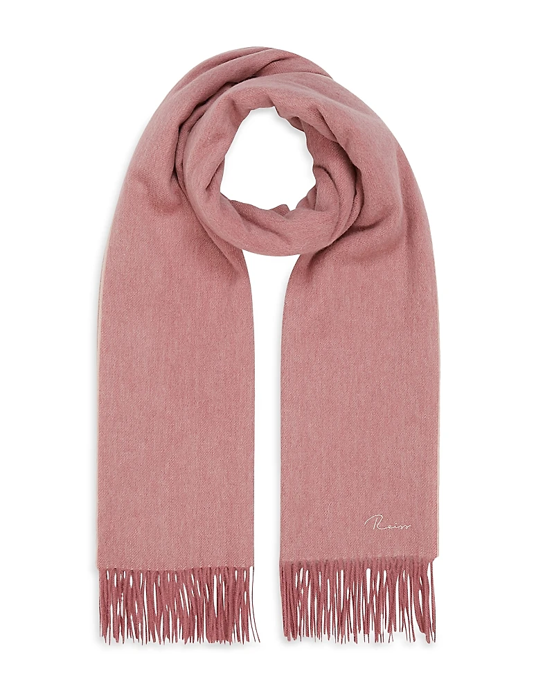 Reiss Picton Wool & Cashmere Scarf