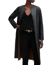 Allsaints Selby Suede Reversible Jacket