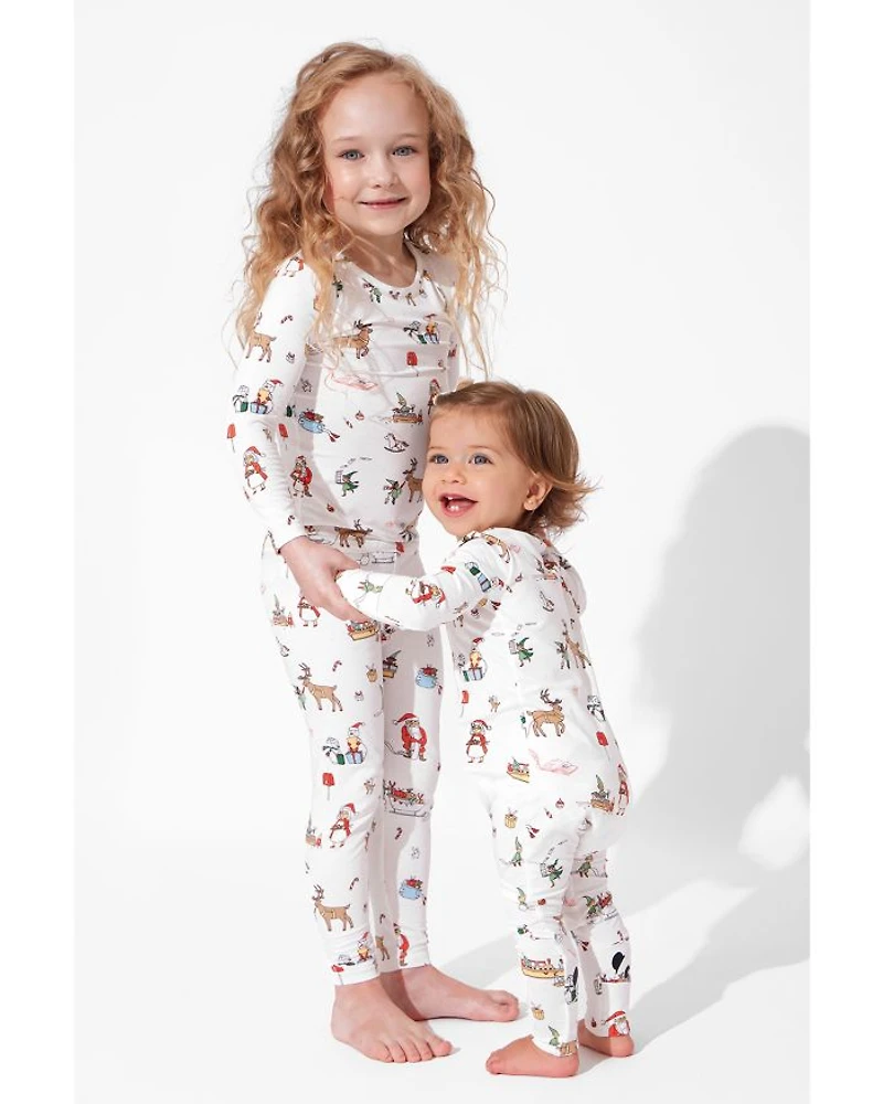 Unisex Santa's Workshop Convertible Footie - Baby