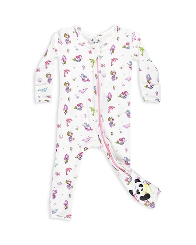 Bellabu Bear Girls' Mermaid Convertible Footie - Baby