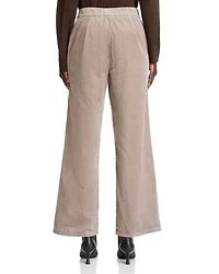 Cotton Corduroy Wide Leg Pants