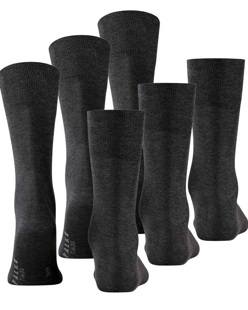 Tiago Cotton Blend Solid Crew Socks