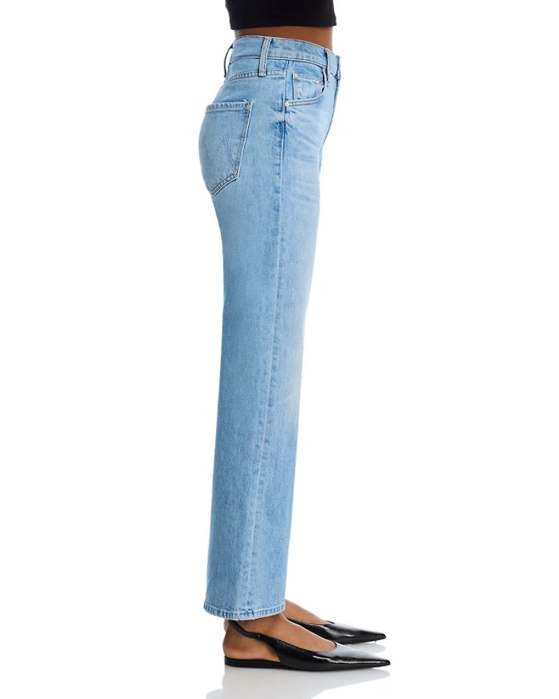 The Bookie High Rise Ankle Wide Leg Jeans Puzzled