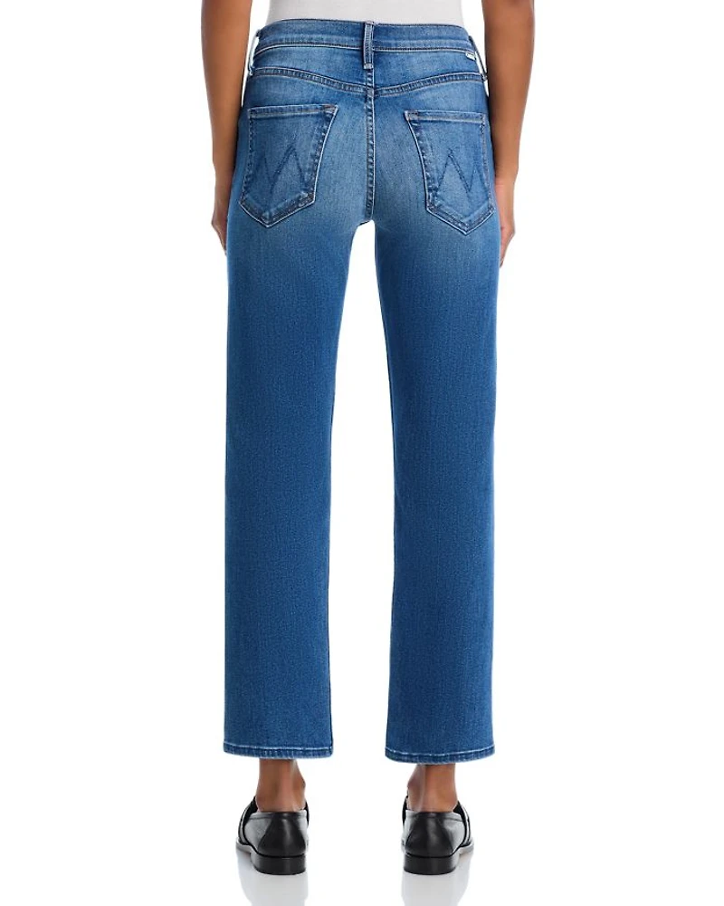 the Outsider High Rise Ankle Jeans Connect Dots