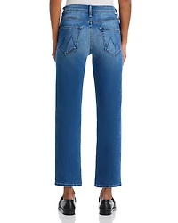 the Outsider High Rise Ankle Jeans Connect Dots