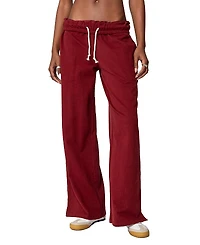 Edikted Chance Fold Over Sweatpants