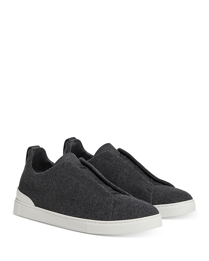 Zegna Men's Triple Stitch Sneakers