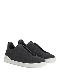 Zegna Men's Triple Stitch Sneakers