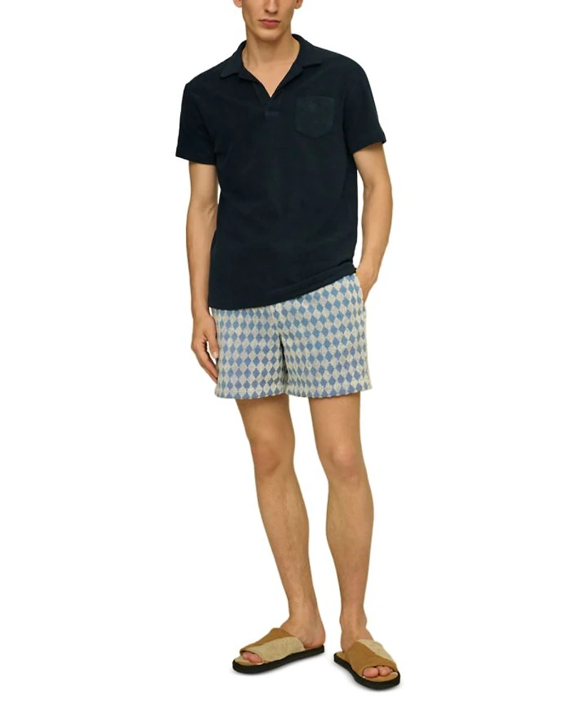 Cotton Terry Regular Fit Pocket Polo Shirt