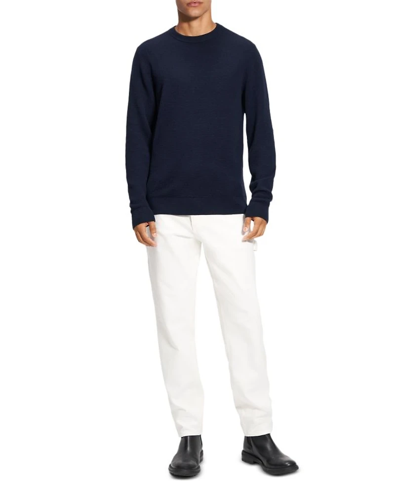 Maden Textured Crewneck Sweater