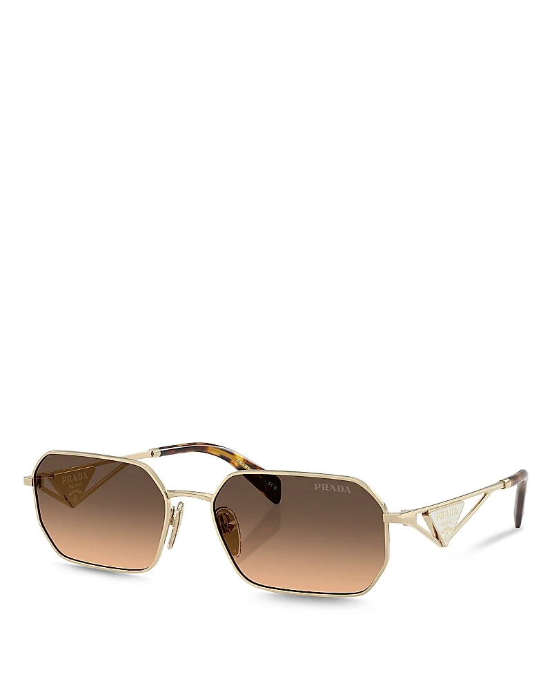 Prada Rectangle Sunglasses, 58mm
