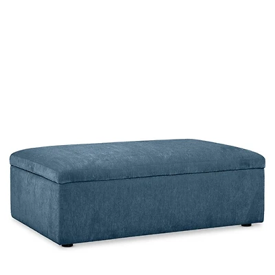 Auburn Rectangle Storage Ottoman - Exclusive