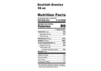 Gravlax Salmon 16 oz