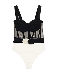 Jersey Sands Corset One Piece Swimsuit