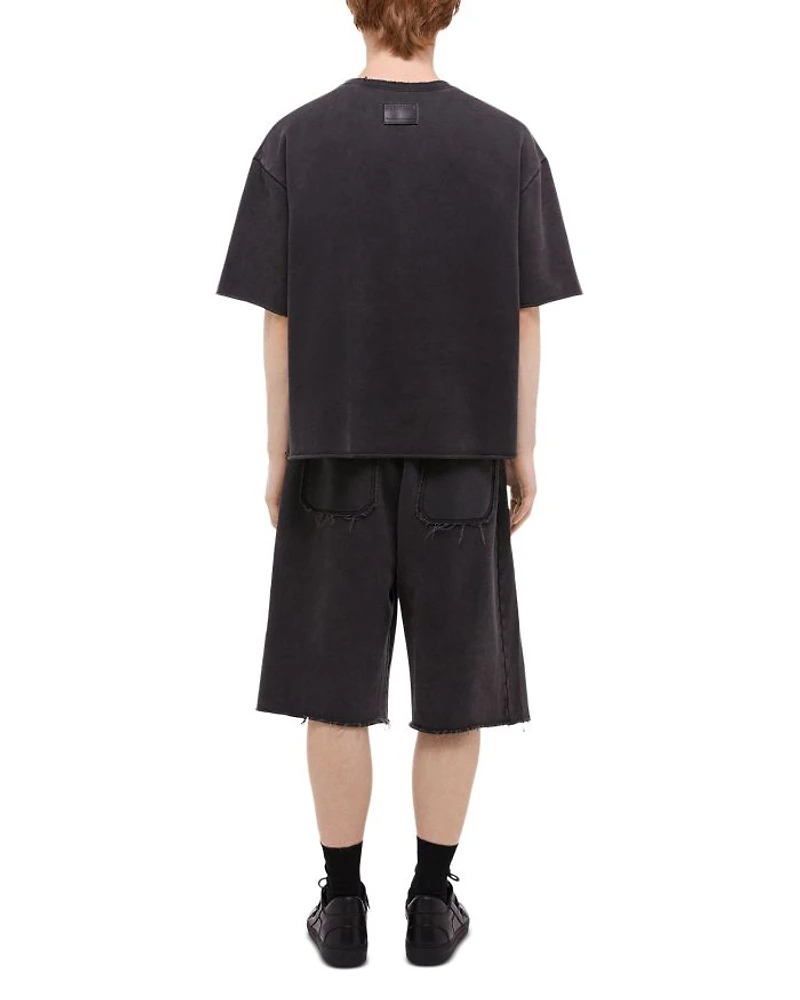 Garment Dyed Upstate Raw Edge Tee