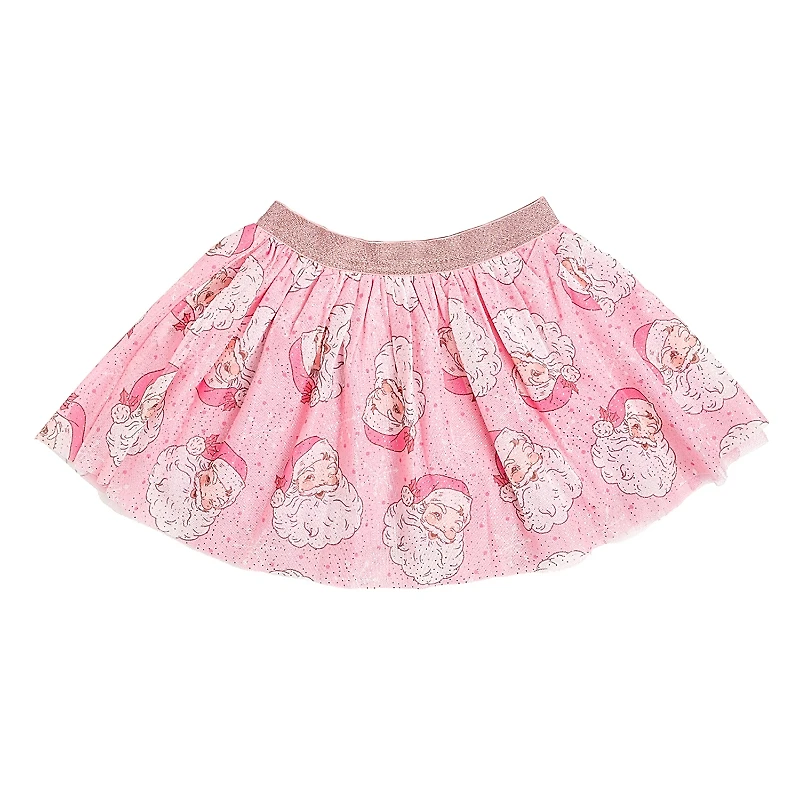 Sweet Wink Girls' Retro Santa Christmas Tutu - Baby, Little Kid