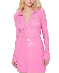 As by Df Dixie Stretch Lace Blouse