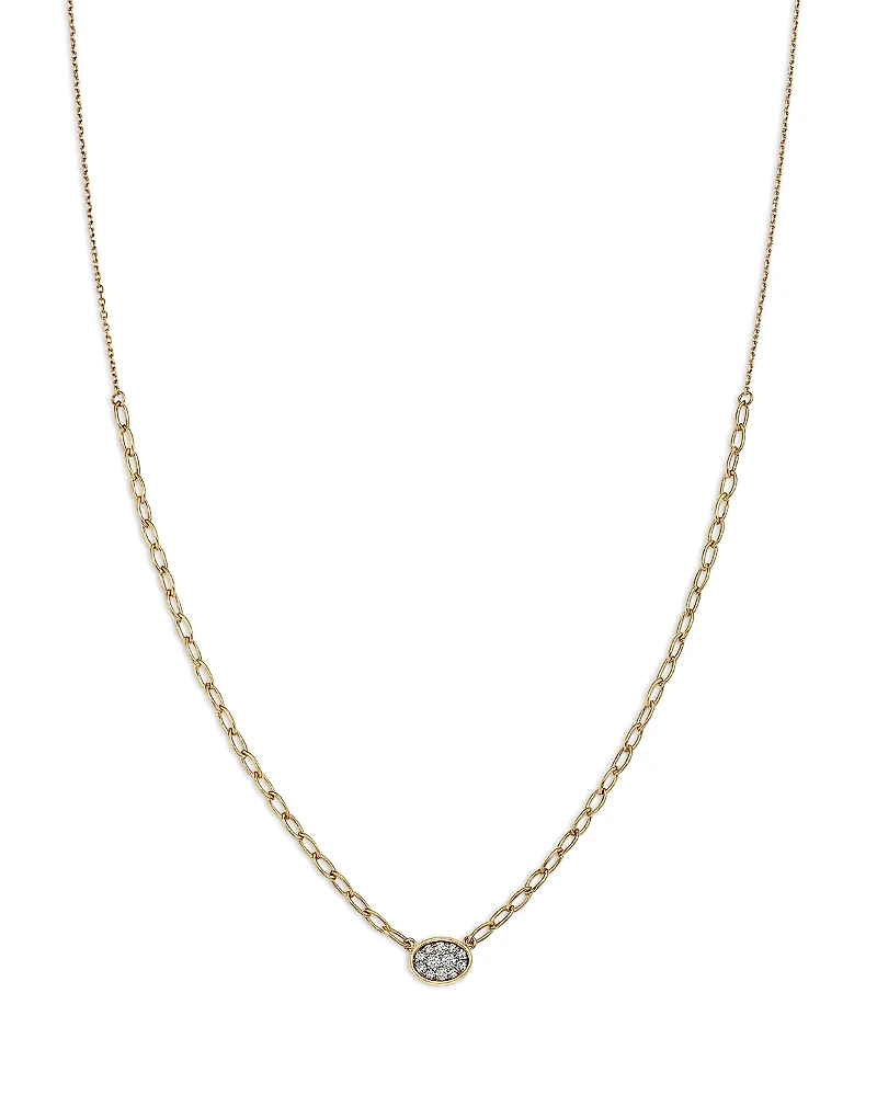 Bloomingdale's Fine Collection 14K Yellow Gold Diamond Pendant Necklace, 0.25 tcw