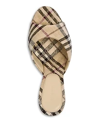 Women's Check Mews Sandals