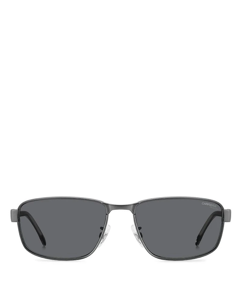 C Flex Rectangle Sunglasses, 56mm