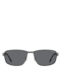C Flex Rectangle Sunglasses, 56mm
