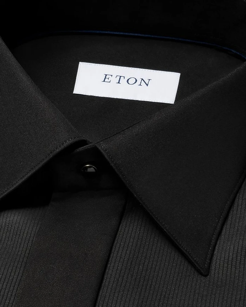 Contemporary Fit Plissé Bib Formal Shirt