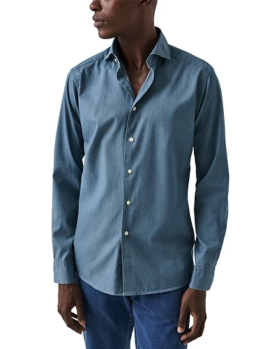 Slim Fit Denim Shirt