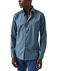 Eton Slim Fit Denim Shirt