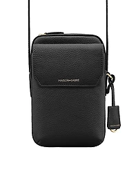 Maison de SABRE Leather Zip Phone Pouch