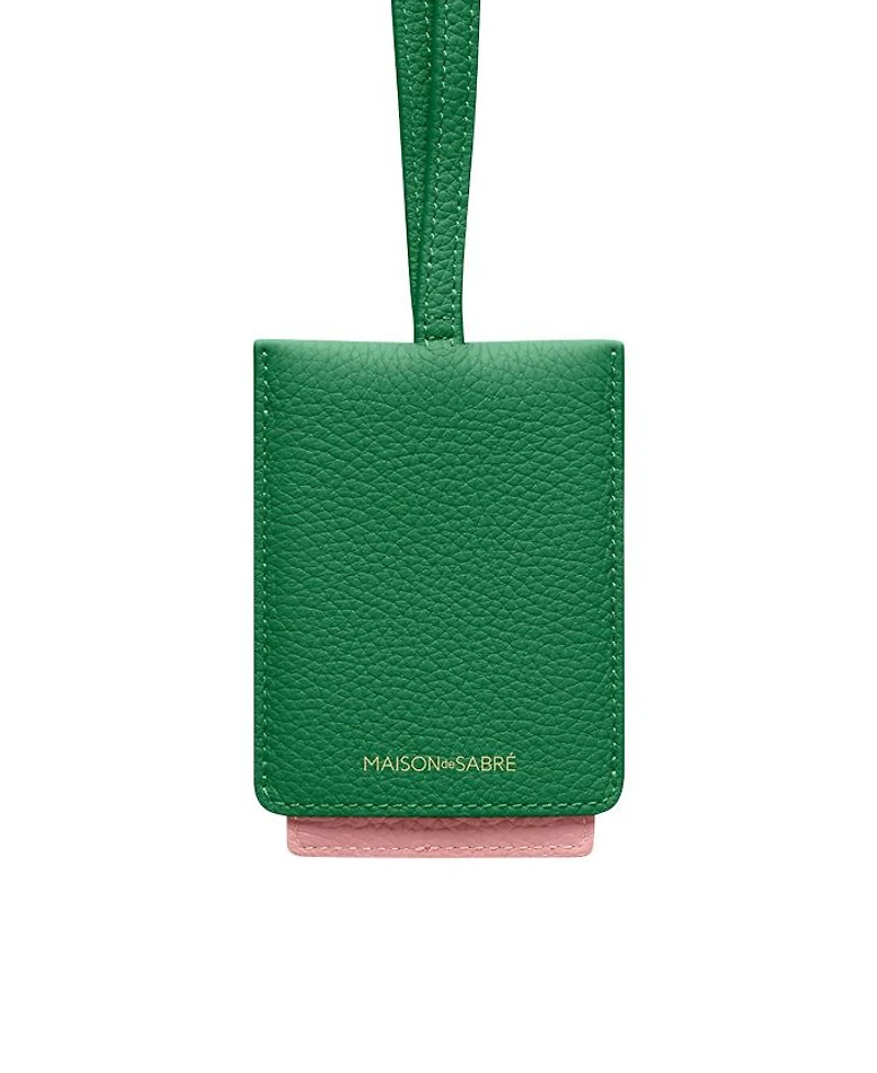 Leather ID Lanyard