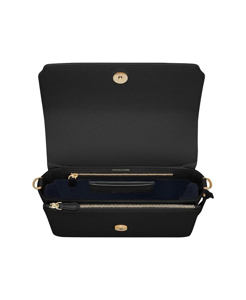 Medium Leather Flap Bag