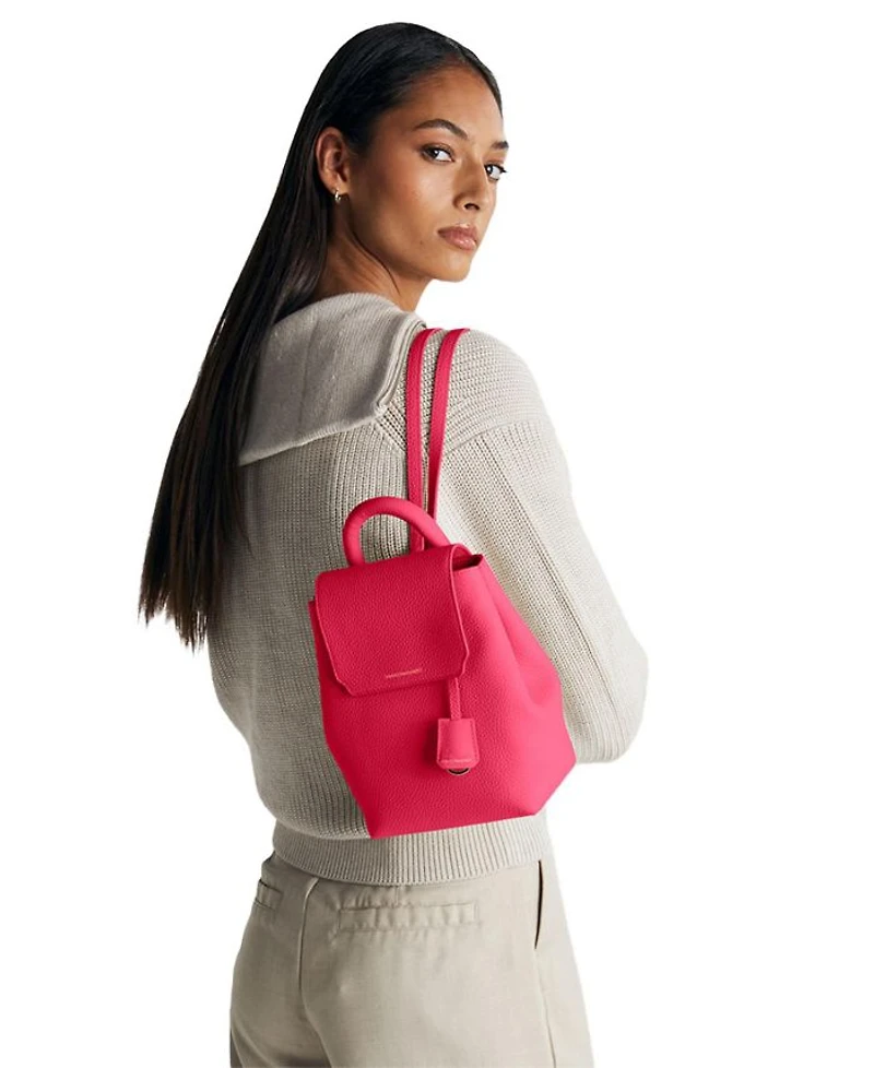 Mini Soft Leather Backpack