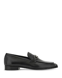 Ferragamo Men's Balty Gancini Leather Loafers