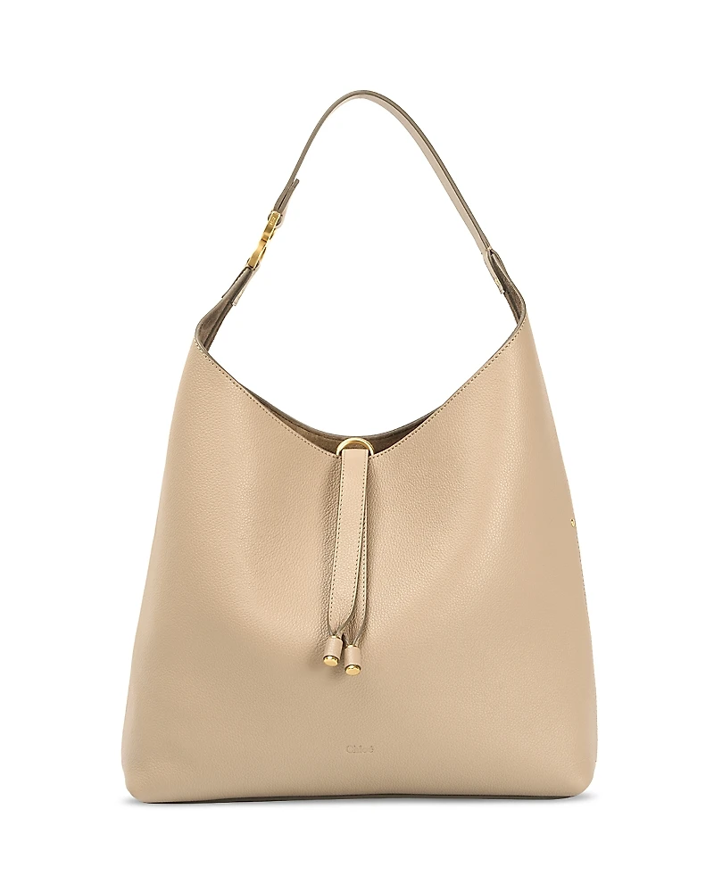 Chloe Marcie Leather Hobo Bag