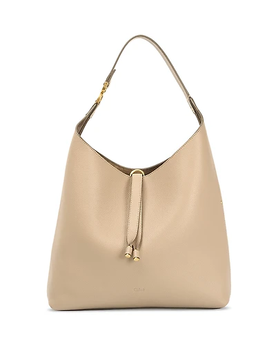 Chloe Marcie Leather Hobo Bag