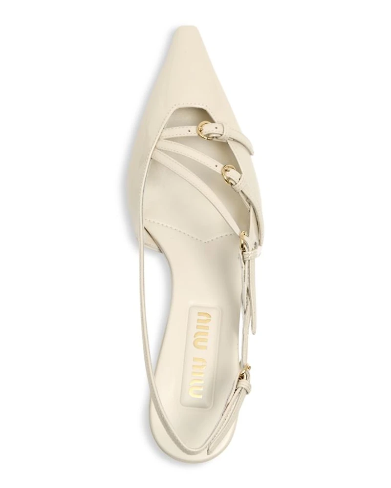 Women's Pointed Toe Slingback Sandals