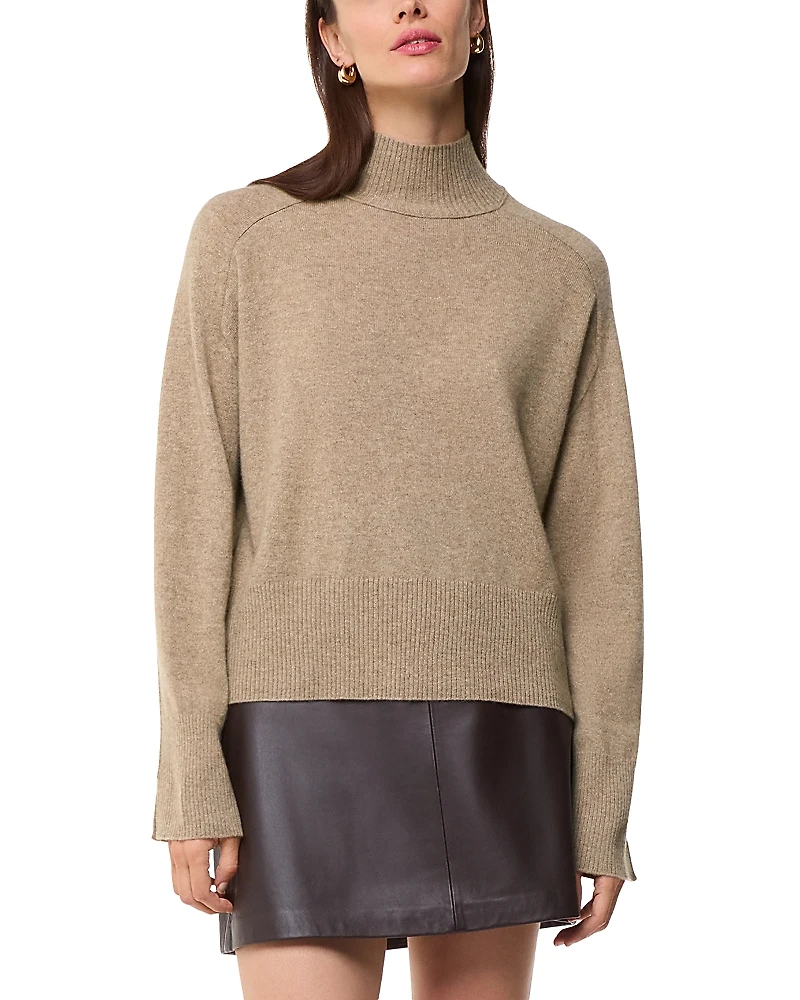 Whistles Cashmere Funnel Neck Sweater