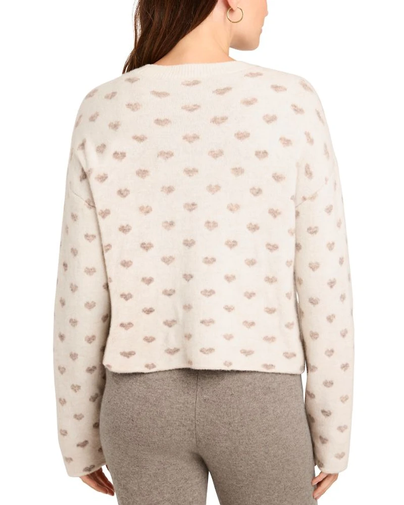 Lolly Hearts Crewneck Sweater