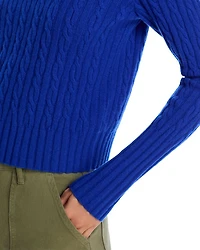 Cashmere Cable Knit Sweater