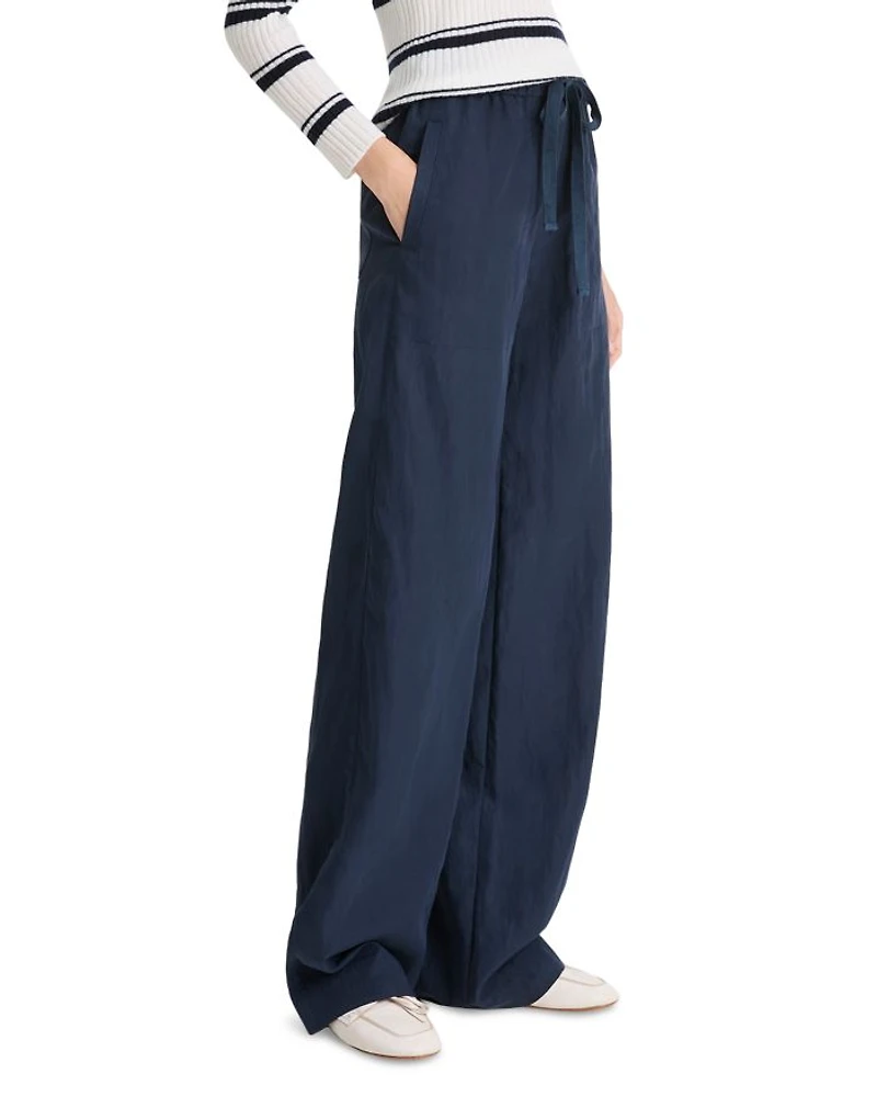 Mid Rise Utility Drawstring Pants
