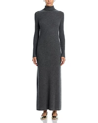 Turtleneck Maxi Sweater Dress