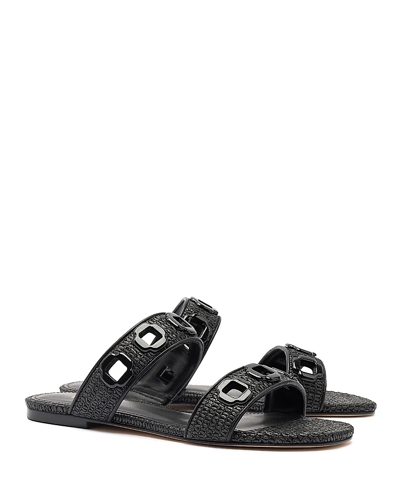 Larroude Women's Milan Slide Sandals