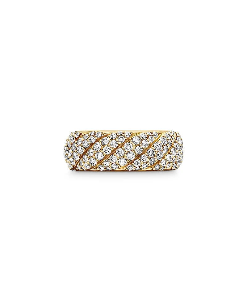 David Yurman Sculpted Cable Band Ring