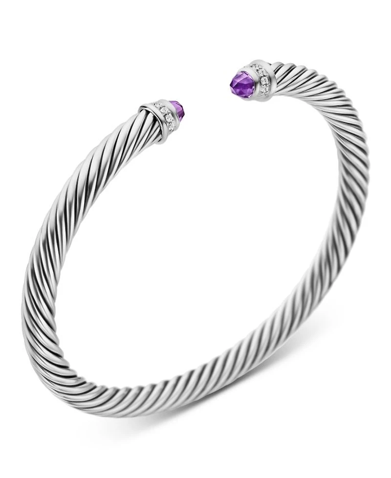 Cable Classics Bracelet with Gemstones and Diamonds