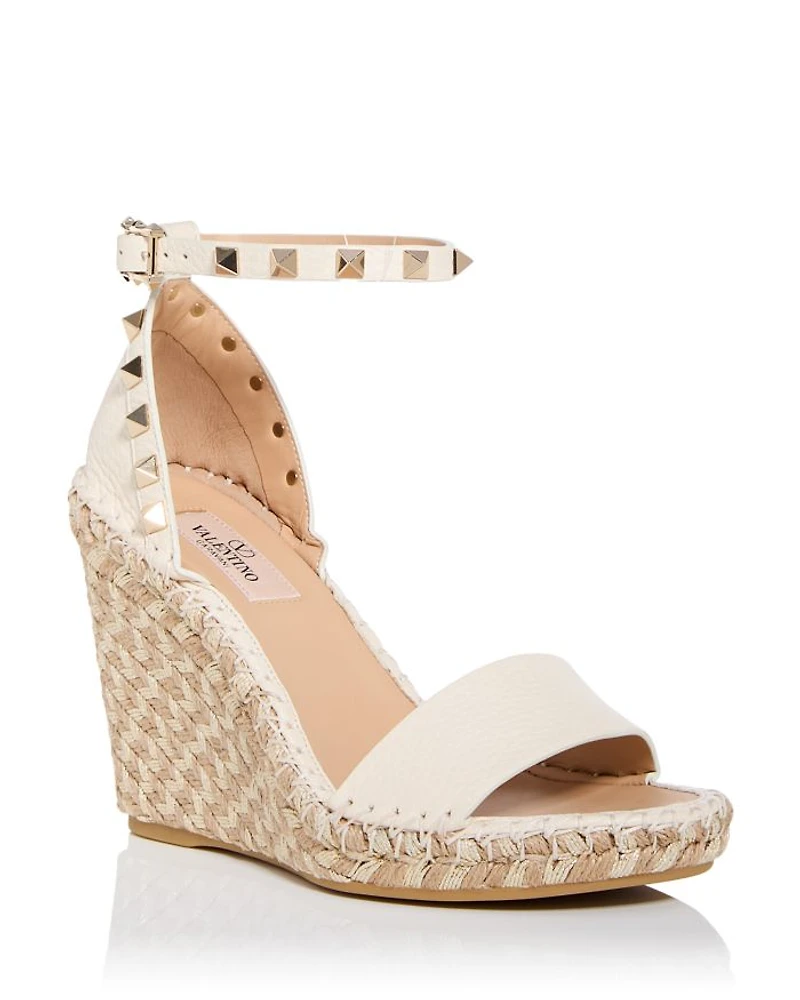Women's Embellished Espadrille Wedge Sandals