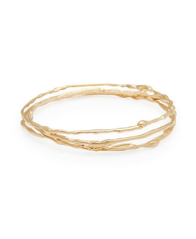 Terra Bangle Set in Gold