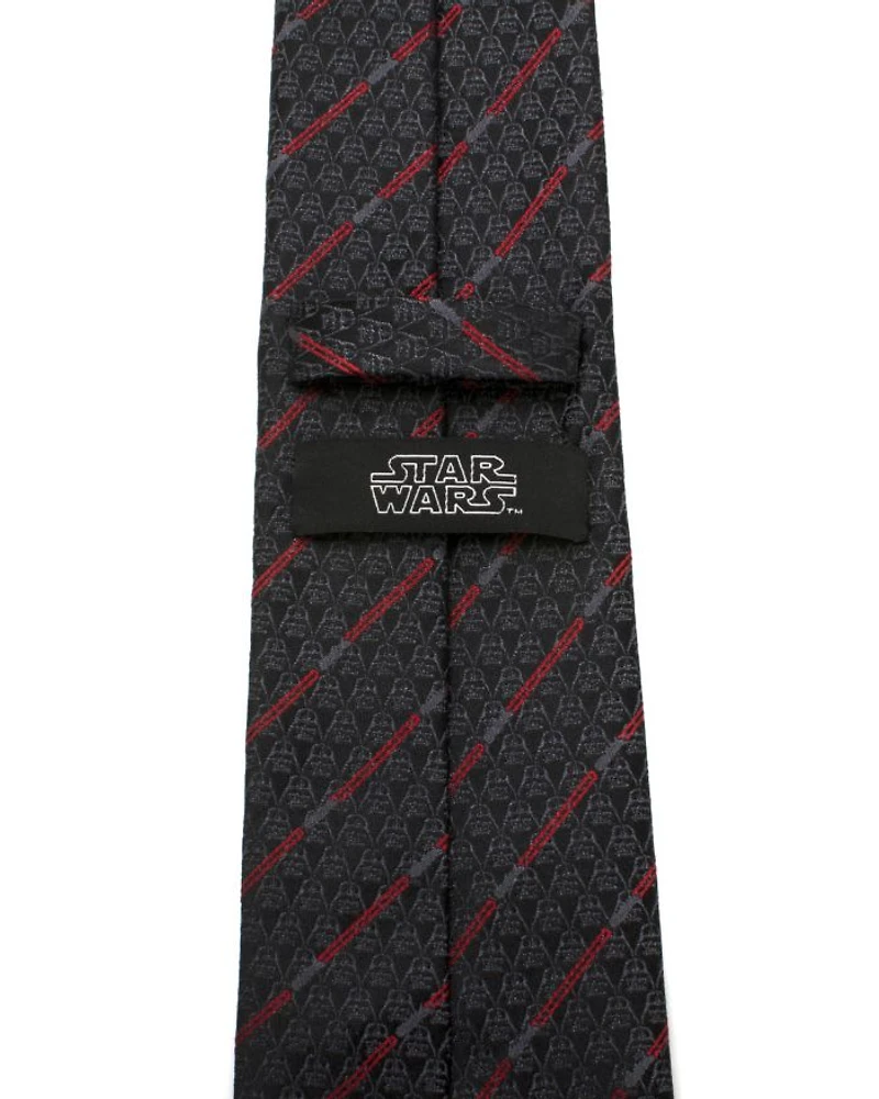 Darth Vader Lightsaber Striped Tie