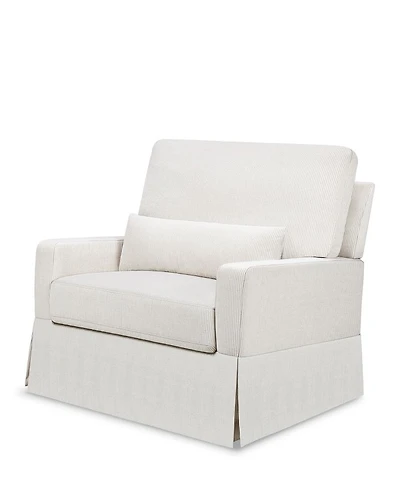 Crawford Pillowback Chair and a Half Comfort Swivel Glider