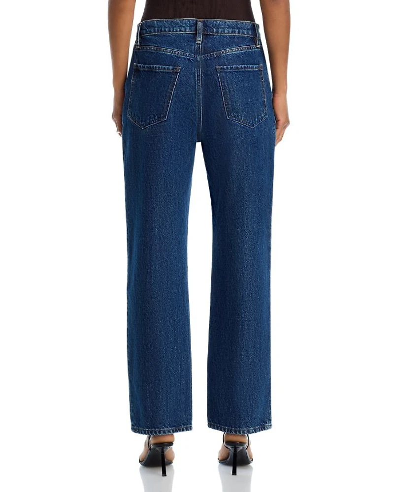 Le Jane High Rise Ankle Wide Leg Jeans Kirk