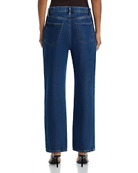 Le Jane High Rise Ankle Wide Leg Jeans Kirk